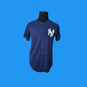 MAJESTIC NEW YORK YANKEES YOUTH SHORT SLEEVE COOL BASE JERSEY - SIZE XL